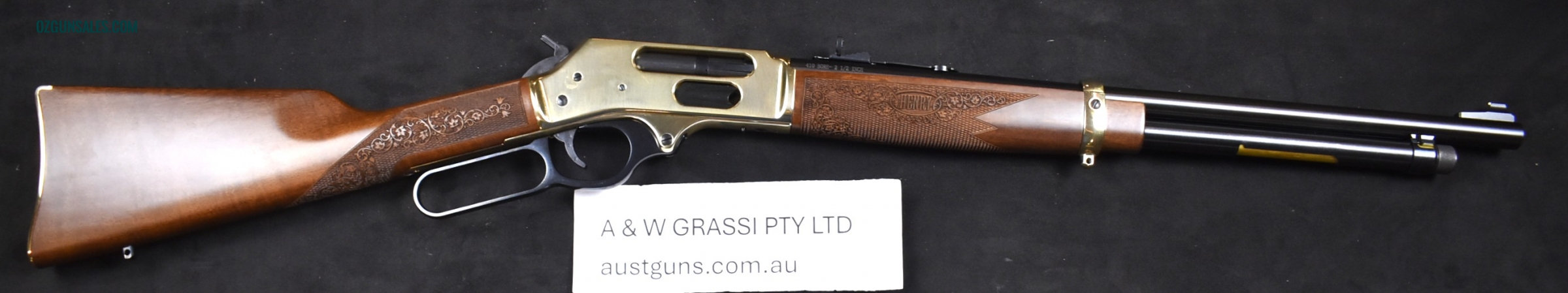 HENRY BRASS ACTION LEVER ACTION .410G....NEW!!