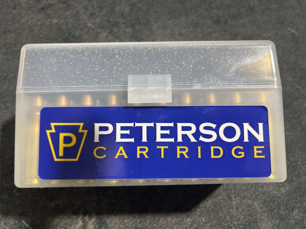 Peterson .22 creedmoor brass