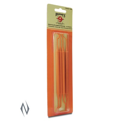 HOPPES GUN CLEANING PICKS 4 PK HPT02