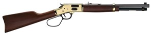 HENRY
BIG BOY BRASS CARBINE
7 SHOT
LEVER ACTION
BIG LOOP LEVER
16.5" OCTAGONAL BARREL
WALNUT STOCK & FOREND
BRASS FINISHED RECEIVER
SIDE GATE LOADING

AVAILABLE IN
H006GMR 357 MAGNUM SPECIAL NEW $1890
H006GR 44 MAGNUM SPECIAL NEW $1890