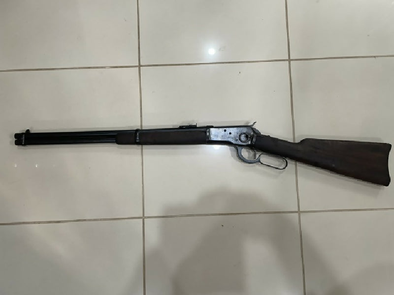 44 40 saddle ring carbine with full length mag tube