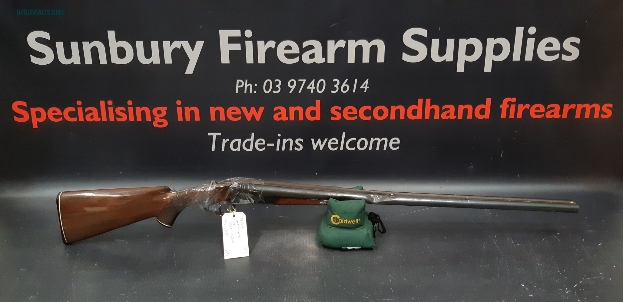 Continental model 201 12G Shotgun PARTS ONLY AX249
