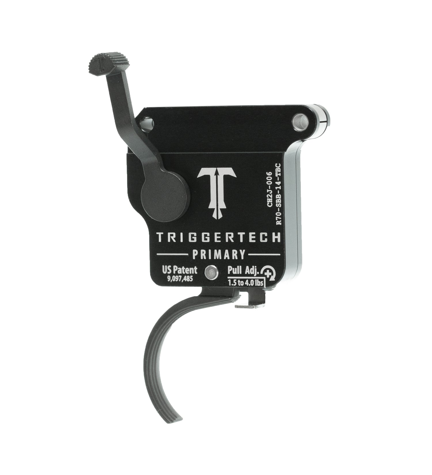 TRIGGERTECH PRIMARY CURVED BLK TOP SAFTEY REM 700 S/ STAGE