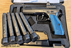 CZ shadow 2, 5 Magazines with Boss Components Base Plates, Leupold Delta Point Pro 2.5MOA Red Dot, Slide was professionally milled by Works Precision Arms to ac