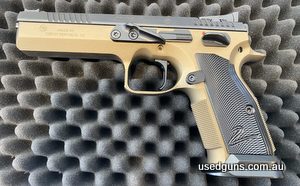 CZ Shadow II Bronze in excellent condition, less than 100 rounds. Comes with case, 3x magazines and all original equipment when purchased. Gun is the closest to