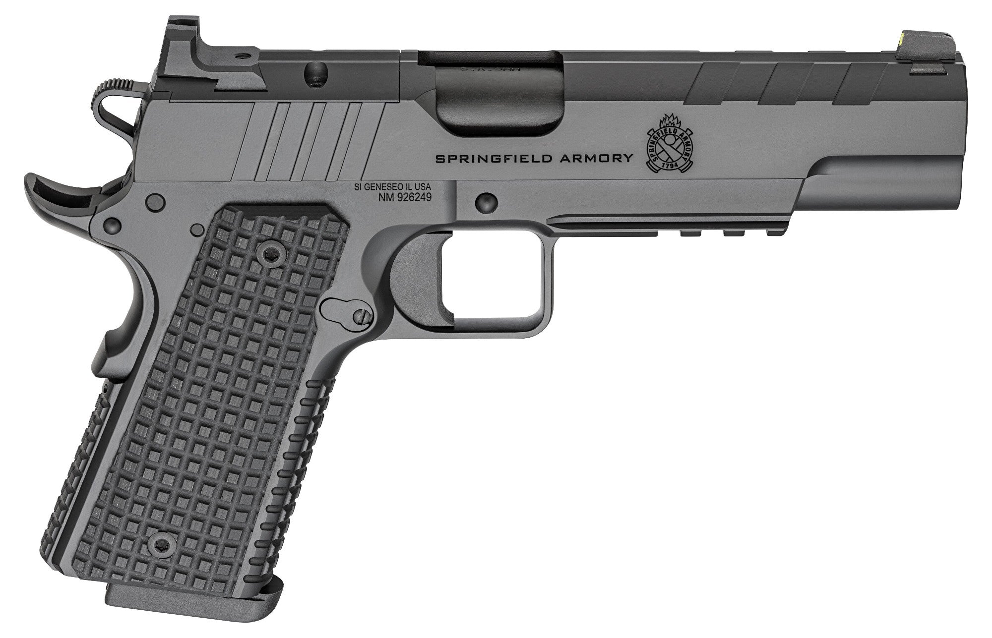 SPRINGFIELD 1911 EMISSARY AOS 9MM 127MM BLACK CERAKOTE