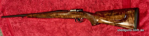 Beautiful Custom rifle in a legendary calibre. Built with a Brno (VZ24) action and an exhibition grade. Rigby styled, hand chequered absolutely stunning Walnut 