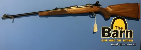 Sako 85 Hunter left hand 308W with sights. Is in excellent condition. 24 inch barrel with nice timber stock.