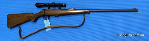 Good condition Brno 2 in 22LR. Was $995 now $895. Has a Leupold M8 3X scope mounted. Great rimfire rifle at a great price.