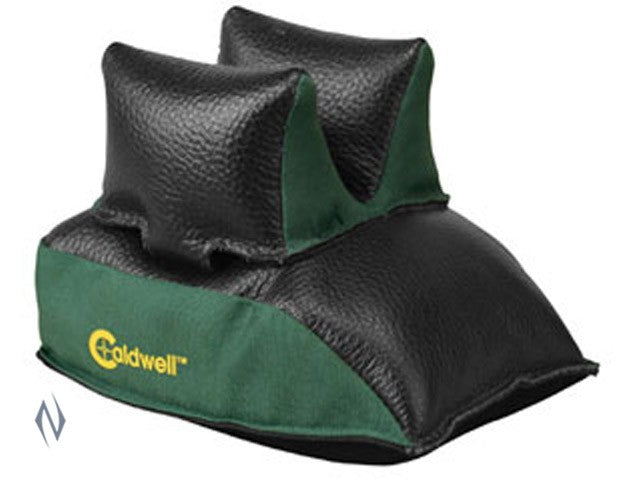 CALDWELL REAR BAG BLACK LEATHER FILLED
