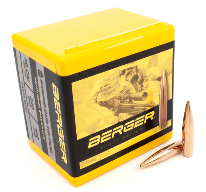 Berger 30 cal 230 gr Hybrid OTM tactical 100pk