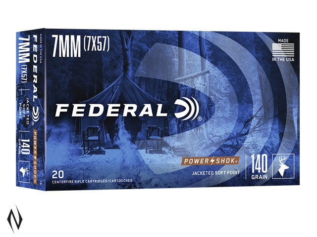 FEDERAL 7MM MAUSER POWER-SHOK