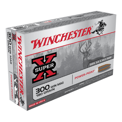 WINCHESTER SUPER X 300WM 180GR PP