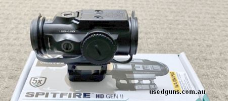 Vortex Spitfire HD Gen II 5X Prism Scope in excellent condition. The Prism Scope has only been used once; however, I no longer have a use for it because I sold 