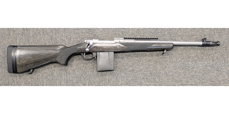 Ruger Gunsite Scout Laminated Stainess 223 Rem