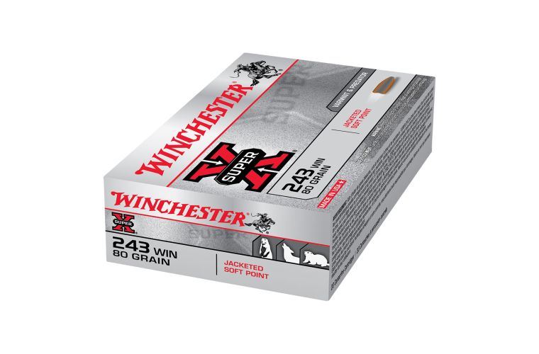 WINCHESTER 243 WIN SUPER-X 80GR PP