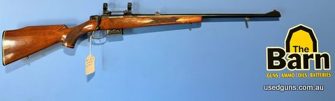 Brno Fox 2 22 Hornet in very good condition. Made in 1978, stock is very nice. Has some small marks on barrel externally. Bore is good. has open sights + an Aus