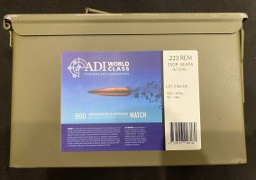 Full Can of ADI Blitz king. Almost impossible to find. also have 300 rounds in packets $400 . Located Sth West Sydney. Pickup only, Must produce Shooters Licenc