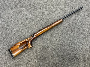 SAKO
MODEL 75 VARMINT
223REM
6 SHOT
DETACHABLE MAGAZINE
26 INCH VARMINT TSE BARREL
1 IN 12 INCH TWIST
CERAKOTED BLACK ALL WEATHER FINISH
CUSTOM TIMBER THUMBHOLE STOCK
#235603

VGC+ $1890