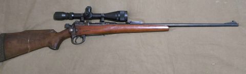 Sportco conversion from 303 to 243 Winchester. Flush fitting 5 shot mag. Runs flawlessly. rough around the edges as can be expected. Selling as moving interstat