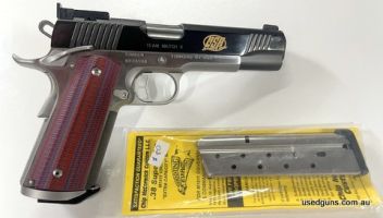 Kimber 1911 Team Match 9mm 9 shot 127mm. Only fired 200 rounds. Plus new unused Chip McCormick Custom Mag - The Team Match II is one of the finest production pi