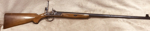 Alexander Henry 45cal muzzle load Target rifle. This very accurate rifle assembled by Rob Bloomfield of Pomana Qld from a rare Don Brown replica kit of this fam