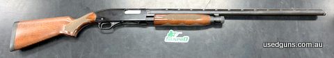 Winchester 1300 12G pump action shotgun. This gun is in very good condition and looks like it has spent more time in the safe than the paddock. It has a couple 