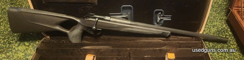 R8 Professional Success. 6.5x55 Match barrel unused. Blaser sling, carry case and 30mm Blaser saddle mount. Scope not included
