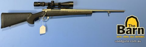 Howa 1500 270W stainless steel sporter. Is in very good condition. Comes with a Vortex Copperhead 4-12x44 scope. Scope is optically excellent + comes with a lif