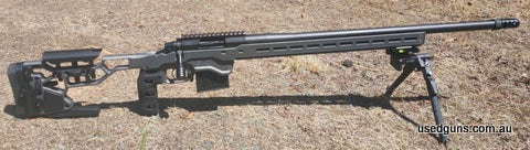 Virtually brand new Impact Precision 6.5CM in MDT ACC Chassis with bag rider. Triggertech Diamond trigger, Stuteville Precision heavy profile prefit 26 inches b