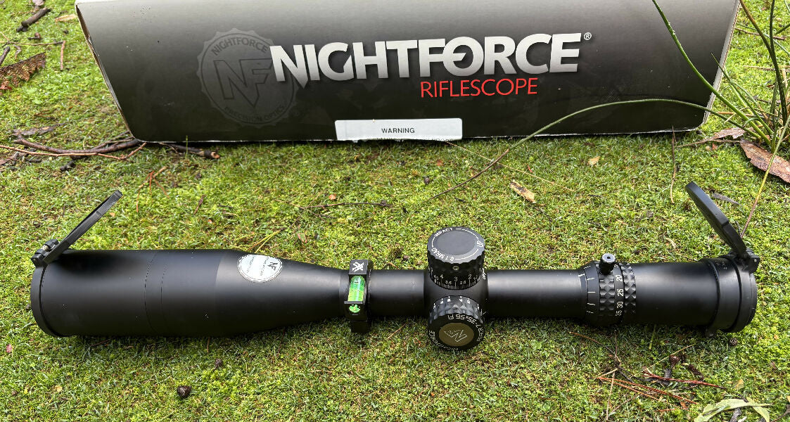 Nightforce 7-35 ATACR. FFP, Mil turrets, illuminated Horus Tremor 3 reticle. Comes with box, manual, cloth, bubble level and all other bits from factory. Excell