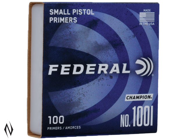 FEDERAL SMALL PISTOL PRIMERS