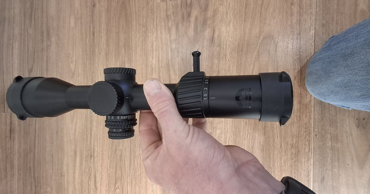 Sightmark scope illuminated reticle