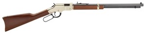 HENRY
H004V
GOLDEN BOY VARMINT
17HMR
11 SHOT
20 OCTAGONAL BARREL
BRASS FINISHED RECEIVER
WALNUT STOCK & FOREND

NEW $1295