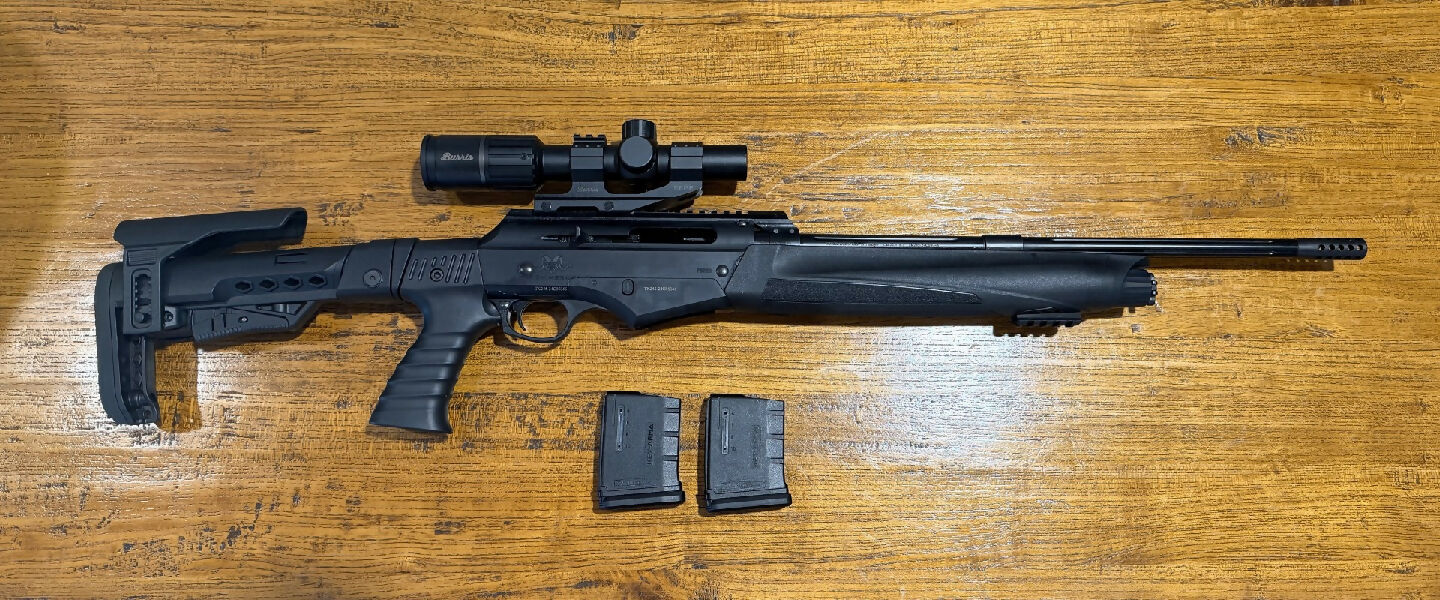 Priced for quick sale; Selling my Celik Arms Chimera Push Button Rifle PB223, a gas operated self-ejecting manually operated Repeater, press button release with