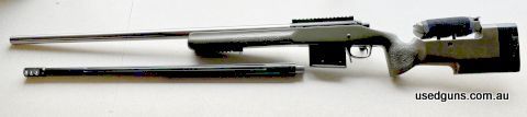 Stiller predator action, Bartlien and krieger barrel, ACIS bottom metal,  mags and Manners T4-A stock .  Gun shoots well, Under .5‚Äö√Ñ√π Selling as have young 