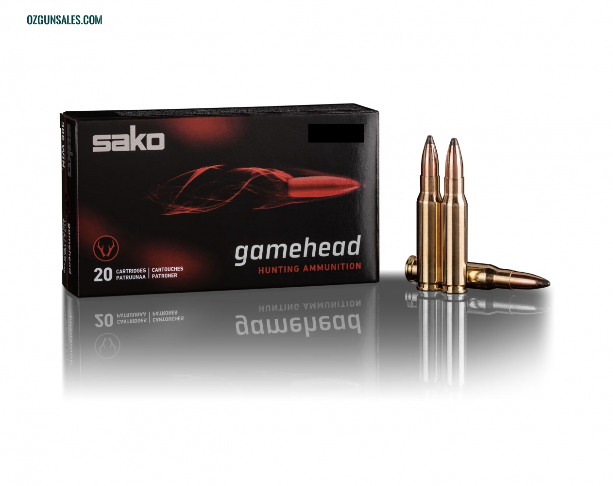 Sako 30-06 SPRG 180gr Gamehead Bulk 200 Rounds