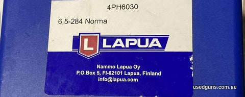 100 Lapua 6.5-284 unprimed cases