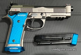 Brand new and available for immediate delivery. Beretta 92X Performance Standard Custom 9mm Blue. $30 fright to your dealer Australia Wide. 2 month lay-by avail