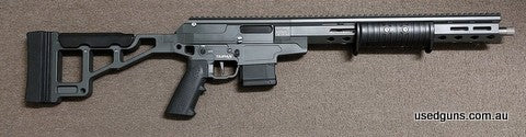 New "in box" Taipan Light pump action. 1:8 twist stainless barrel. Includes 2 x 10 shot magazines. Shipping not included.