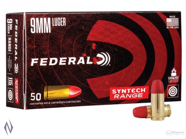 Federal Syntech 9mm Luger 150gr TSJ