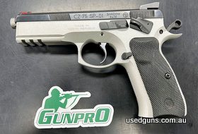 CZ 75 SP-01 chambered in 9MM. In very good condition. Comes with 3 magazines and factory hard case