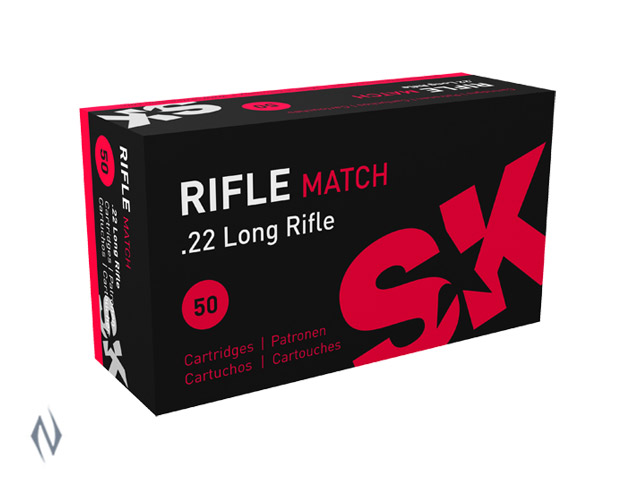 SK 22LR 40GR RIFLE MATCH 1073FPS