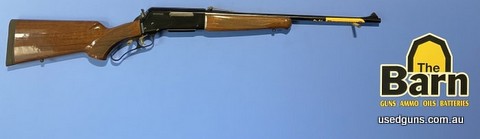 The BLR Lightweight with Pistol Grip is ready and waiting to be your next lever-action hunting rifle. The gloss finish on the Walnut pistol grip stock contrasts