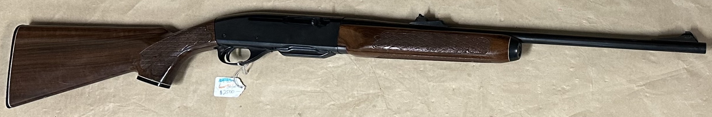 Remington Model 742 Rem 30-06 Tag AM634 A7349183 NFID F00006022