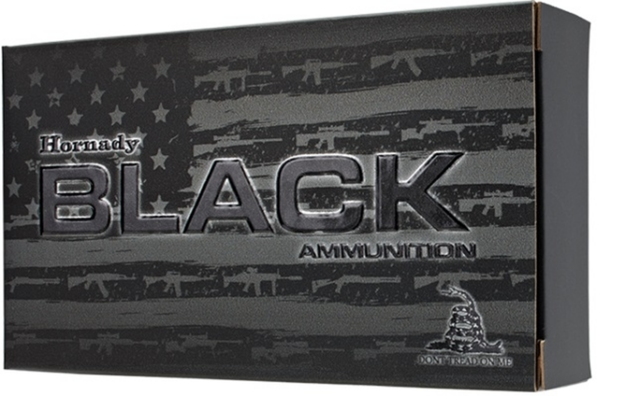 Hornady 223 Rem 75 grain BTHP Match Hornady Black