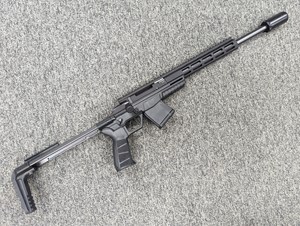 CZ
600 TRAIL CARBINE
COLLAPSIBLE STOCK
FULL LENGTH PIC RAIL
16" BARREL
WITH THREADED MUZZLE
FITTED WITH SUREFIRE WARDEN
BLAST MITIGATION DEVICE 
FOR OVERALL LENGTH COMPLIANCE (not pictured)
10 SHOT DETACHABLE MAGAZINE 
TACTICAL BOLT KNOB

AVAILABLE IN
07603 300 BLACK OUT
07602 7.62X39