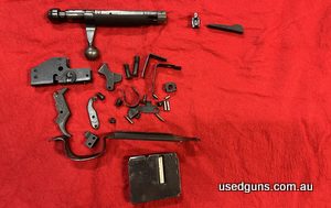 Savage 340 223. Bolt, trigger, mag