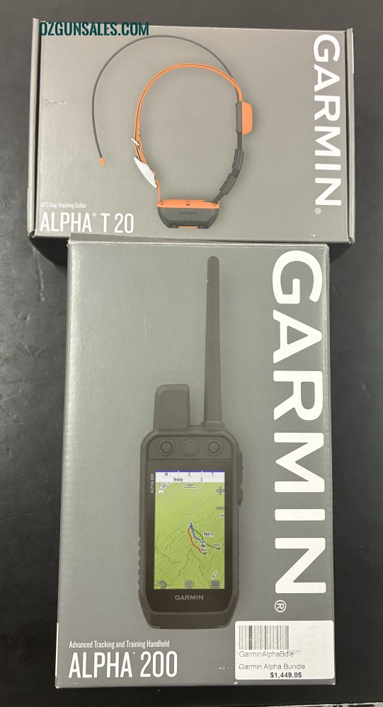 Garmin Alpha 200 & Alpha T20 combo