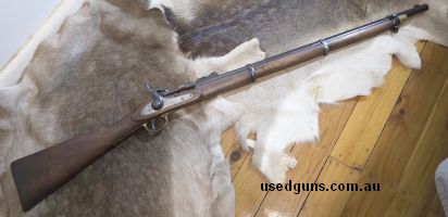Made by E P Bond of London. Was registered already when I bought it, you will need a cat B pta to buy. Small crack in heel of buttstock. Can negotiate for bulle